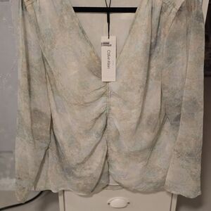 Calvin Klein Women's Pastel Blouse